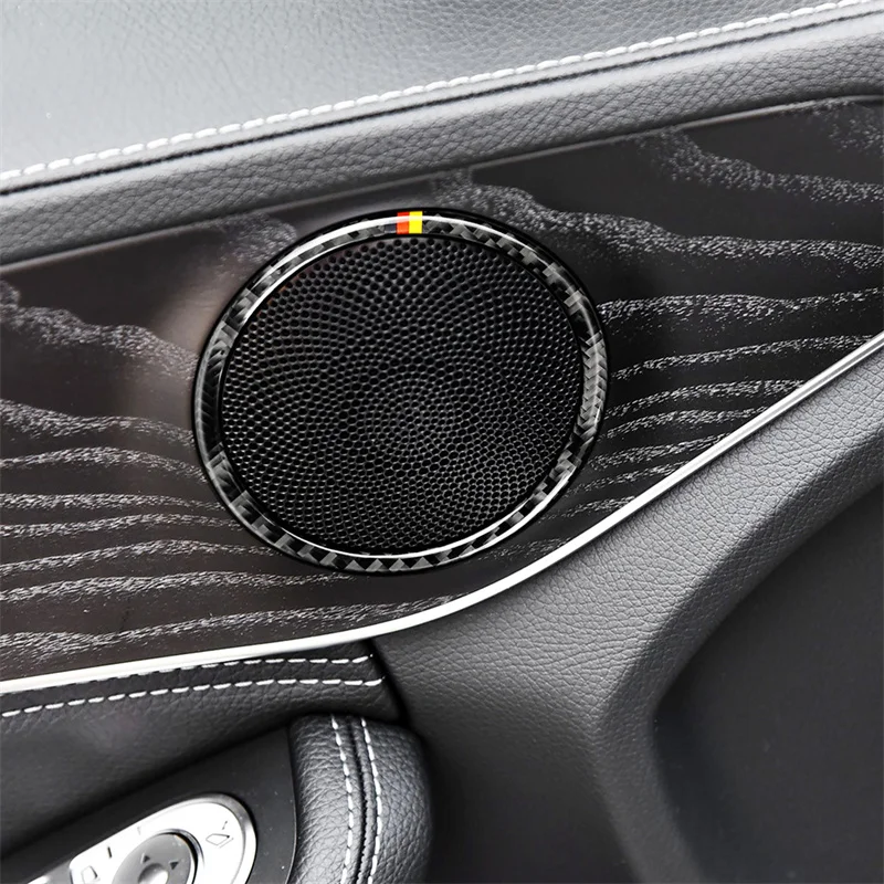For Mercedes Benz E C Class W205 GLC Car Stickers Carbon Fiber Car Door Horn Ring Cover Trim interior Car Accessories
For Mercedes Benz E C Class W205 GLC Car Stickers Carbon Fiber Car Door Horn Ring Cover Trim interior Car Accessories