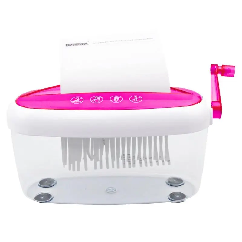 Paper Shredder Hand File Shredder Mini Cutting Machine Portable Manual Paper Cutting Tool Desktop Stationery
Paper Shredder Hand File Shredder Mini Cutting Machine Portable Manual Paper Cutting Tool Desktop Stationery
