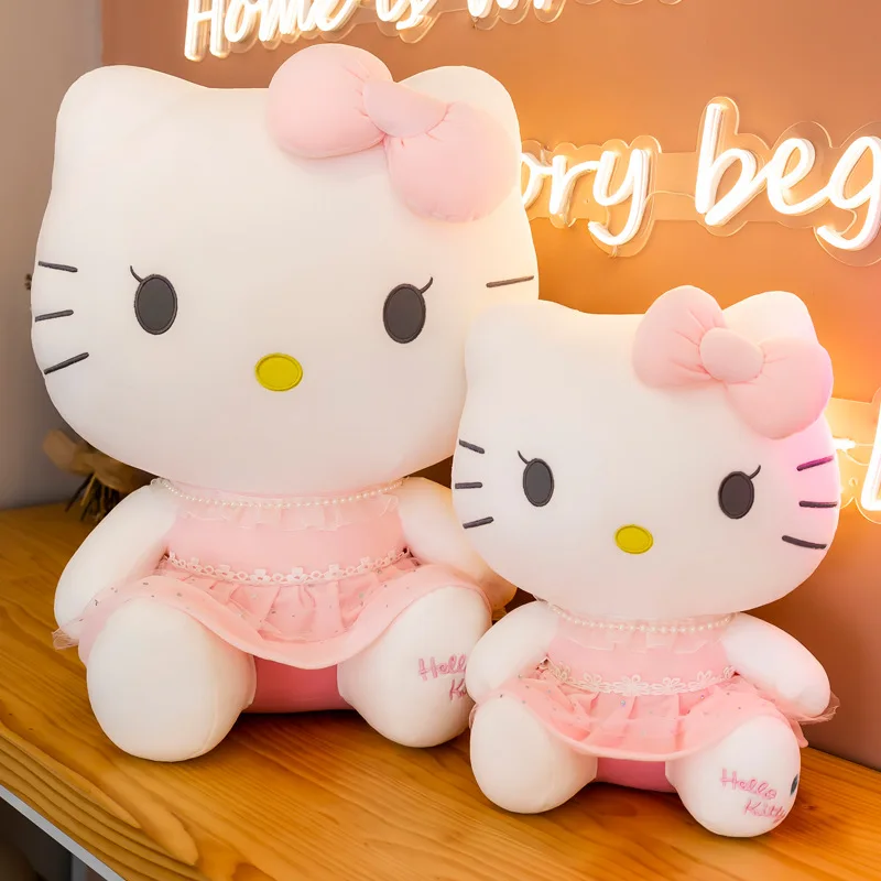 Sanrio Kawaii Hello Kitty плюшевые куклы, игрушки, декоративная кукла, подушка, животное, кошка, высокое качество, подарки на день рождения для подруг
Sanrio Kawaii Hello Kitty плюшевые куклы, игрушки, декоративная кукла, подушка, животное, кошка, высокое качество, подарки на день рождения для подруг