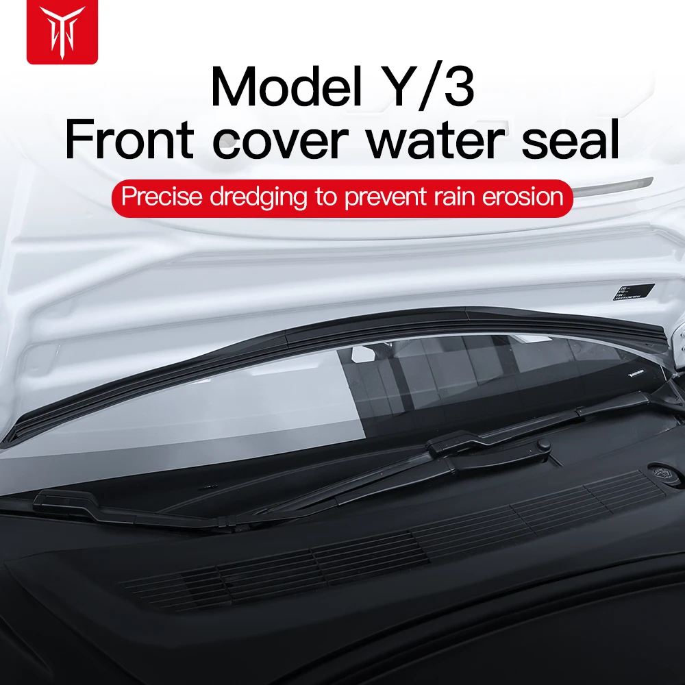 For Tesla Model 3 Model Y Front Waterproof Chassis Cover Water Strip Air Inlet Protective Cover Modification Car Accessories
For Tesla Model 3 Model Y Front Waterproof Chassis Cover Water Strip Air Inlet Protective Cover Modification Car Accessories