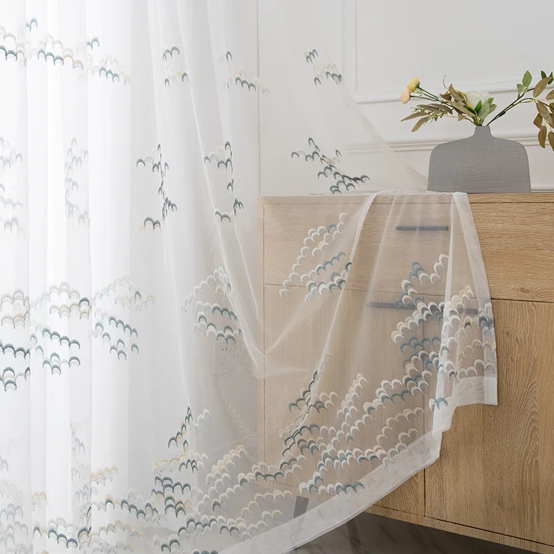 2022 New Modern Simple Embroidery Small Fresh White Gauze Curtain Custom Curtain Tulle Curtains for Living Dining Room Bedroom
2022 New Modern Simple Embroidery Small Fresh White Gauze Curtain Custom Curtain Tulle Curtains for Living Dining Room Bedroom