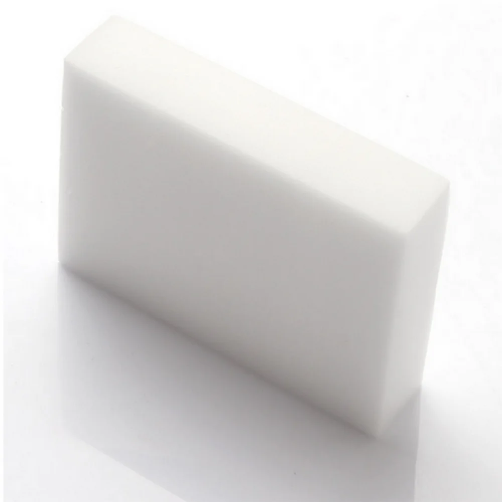1PCX Melamine Sponge White Magic Sponge Eraser Melamine Cleaner Multi-Functional Eco-Friendly Kitchen Magic Eraser 100*60*20mm 
1PCX Melamine Sponge White Magic Sponge Eraser Melamine Cleaner Multi-Functional Eco-Friendly Kitchen Magic Eraser 100*60*20mm