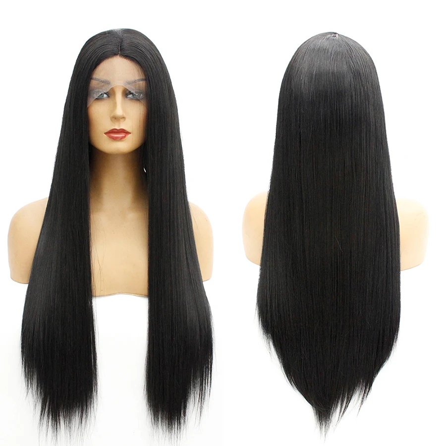 Парик Из прямых синтетических волос на сетке спереди Wigs13x2.5, парик из термостойкого волокна, черный, имбирный, фиолетовый, женские парики для...
Парик Из прямых синтетических волос на сетке спереди Wigs13x2.5, парик из термостойкого волокна, черный, имбирный, фиолетовый, женские парики для...