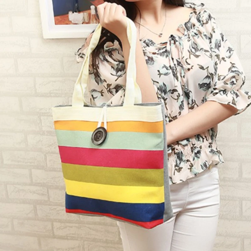 Fashion National Style Bag 2022 New Color Grid Canvas Bags Contrast Color Women Shoulder Handbag
Fashion National Style Bag 2022 New Color Grid Canvas Bags Contrast Color Women Shoulder Handbag