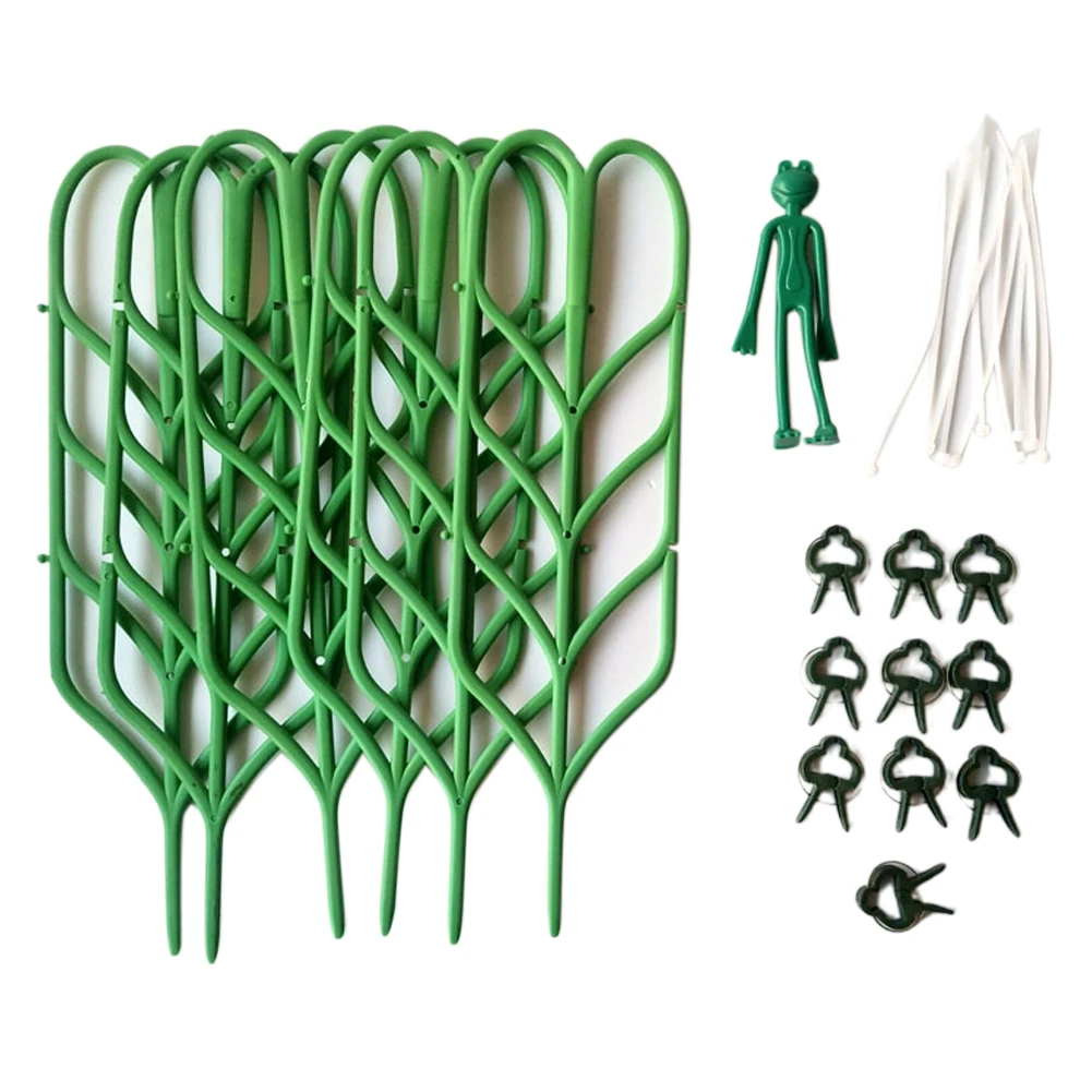 Mini Indoor Plant Home Tomato Potted Courtyard DIY Leaf Shape Supports Garden Climbing Trellis Bundle Pack Gripper Clips
Mini Indoor Plant Home Tomato Potted Courtyard DIY Leaf Shape Supports Garden Climbing Trellis Bundle Pack Gripper Clips