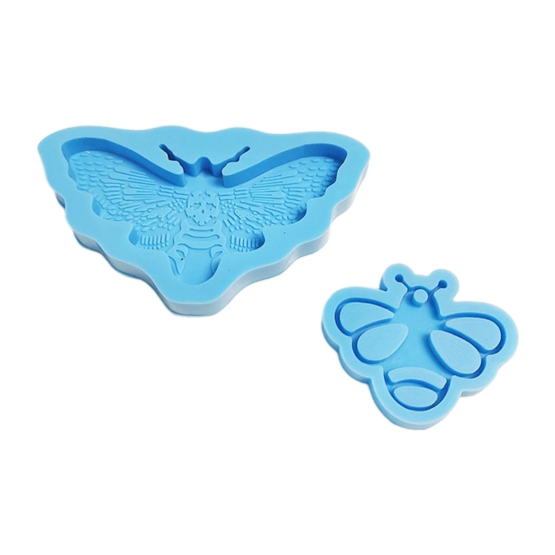 Handmade Moth Bee Keychain UV Crystal Epoxy Mold Hanging Pendants Resin Silicone Mould DIY Crafts Jewelry Casting Tool
Handmade Moth Bee Keychain UV Crystal Epoxy Mold Hanging Pendants Resin Silicone Mould DIY Crafts Jewelry Casting Tool