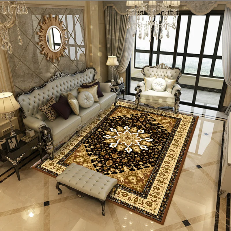 European-Style Carpet Modern American-Style Ethnic Style Carpet Living Room Coffee Table Sofa Cushion Home Bedroom Bedside Carpe
European-Style Carpet Modern American-Style Ethnic Style Carpet Living Room Coffee Table Sofa Cushion Home Bedroom Bedside Carpe