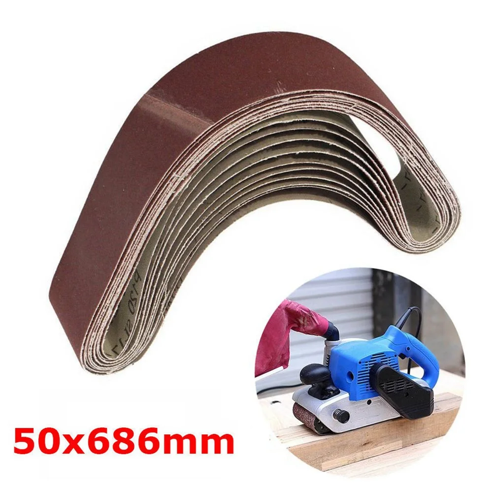 5 Pcs Sanding Belt Abrasive 50x686mm For Wood Metal Grinding Sander 120-1000 Grit Polishing And Grinding Tool Accessories
5 Pcs Sanding Belt Abrasive 50x686mm For Wood Metal Grinding Sander 120-1000 Grit Polishing And Grinding Tool Accessories