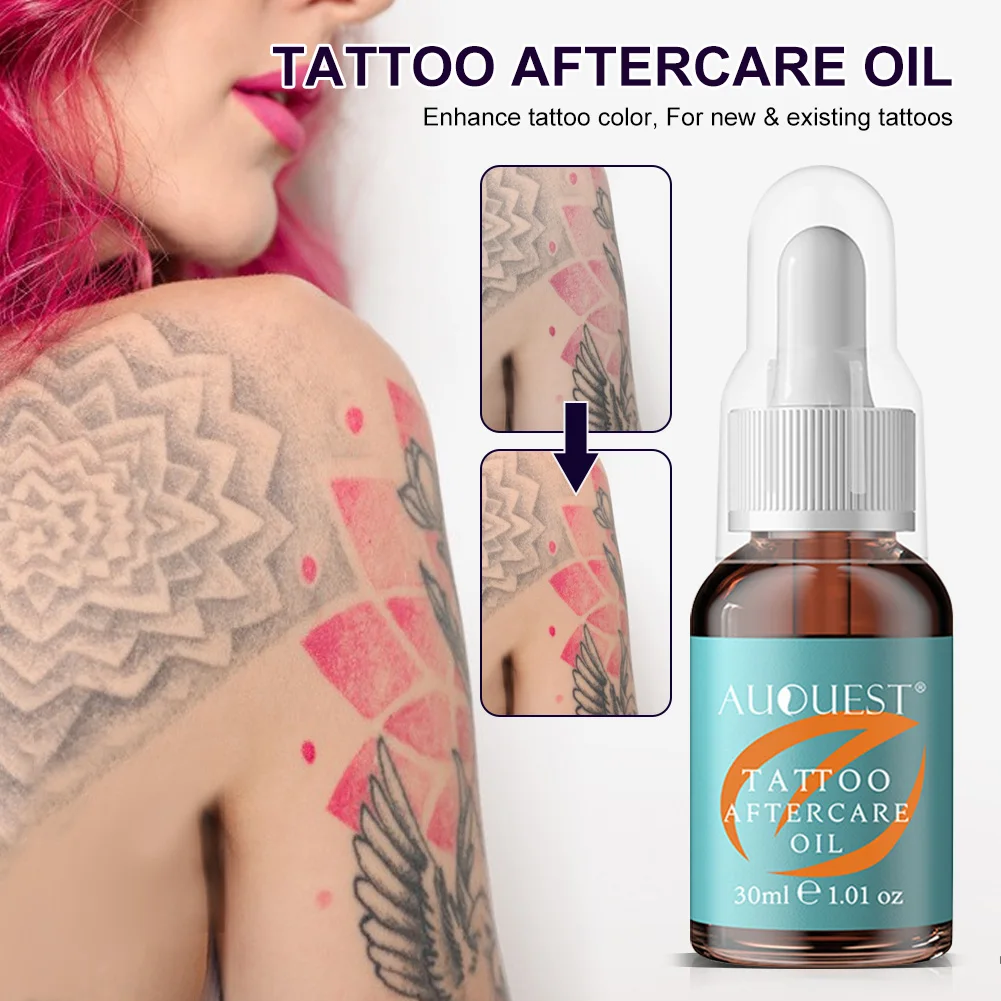 Tattoo Aftercare Oil Anti Scar Promote Healing Enhance Tattoo Color Moisturize Skin Tattoo Skin Recovery Oil Body Art Supplies
Tattoo Aftercare Oil Anti Scar Promote Healing Enhance Tattoo Color Moisturize Skin Tattoo Skin Recovery Oil Body Art Supplies