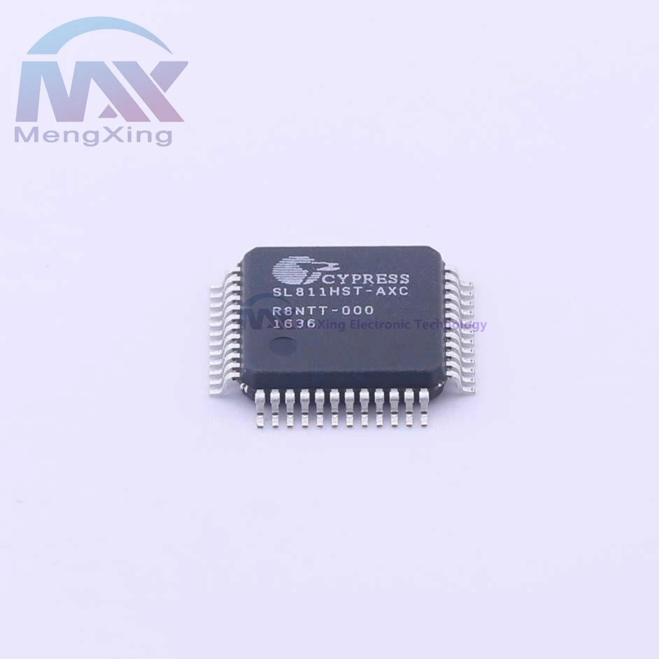 Cypress Semiconductor USB Interface IC 8051 SL811HST-AXC TQFP-48 Intergrated Circuit
Cypress Semiconductor USB Interface IC 8051 SL811HST-AXC TQFP-48 Intergrated Circuit