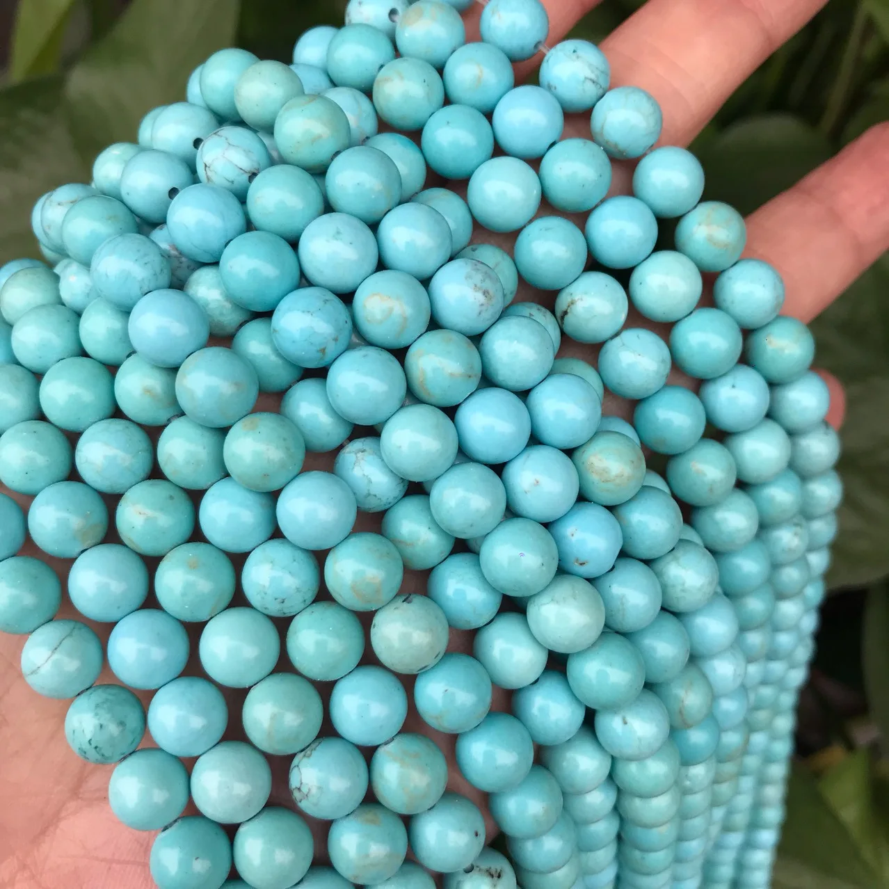 Natural Stone Beads Blue White Turquoises Round Loose Beads For Jewelry Making Pick Size 4/6/8/10/12mm
Natural Stone Beads Blue White Turquoises Round Loose Beads For Jewelry Making Pick Size 4/6/8/10/12mm