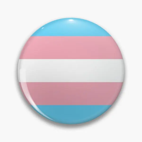 Забавная металлическая брошь в виде флага Trans Pride с мягкими пуговицами 
Забавная металлическая брошь в виде флага Trans Pride с мягкими пуговицами