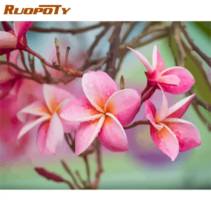 RUOPOTY Painting By Numbers For Adults Children Pink Flowers Oil Picture By Number Hand Painted DIY Gift Paints 60x75cm Frame
RUOPOTY Painting By Numbers For Adults Children Pink Flowers Oil Picture By Number Hand Painted DIY Gift Paints 60x75cm Frame