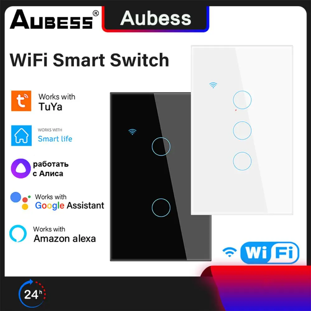 Home Appliance Touch Switch Neutral Wire/no Neutral Wire Tuya Wif Smart Switch Smart House Smart Light Multi-function Smart Home
Home Appliance Touch Switch Neutral Wire/no Neutral Wire Tuya Wif Smart Switch Smart House Smart Light Multi-function Smart Home