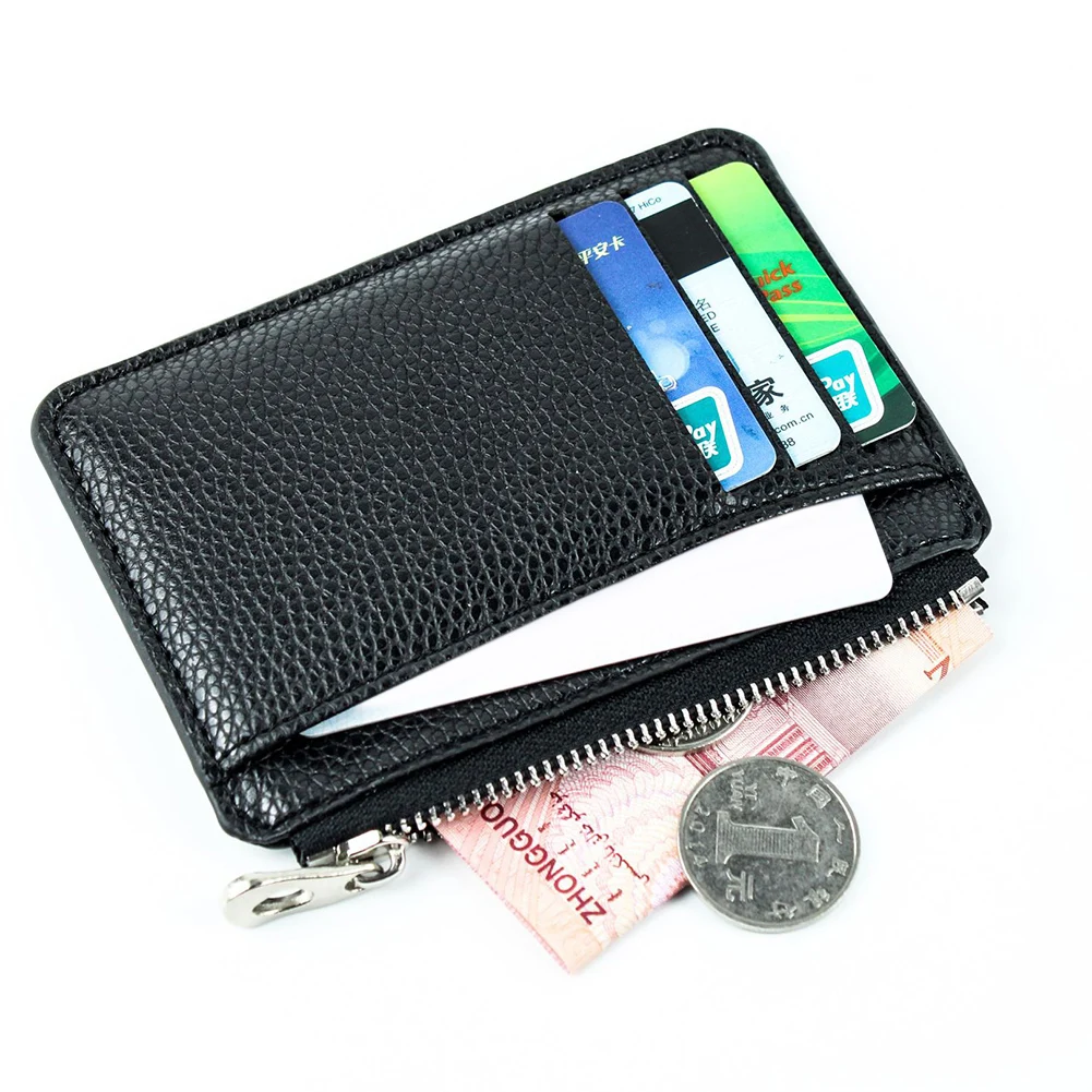 Gift Wallet Slim Wallet Purse PU Leather Men Women Card Holder Zipper Business Card Case Credit Mini Bank Cards Holder 2022
Gift Wallet Slim Wallet Purse PU Leather Men Women Card Holder Zipper Business Card Case Credit Mini Bank Cards Holder 2022