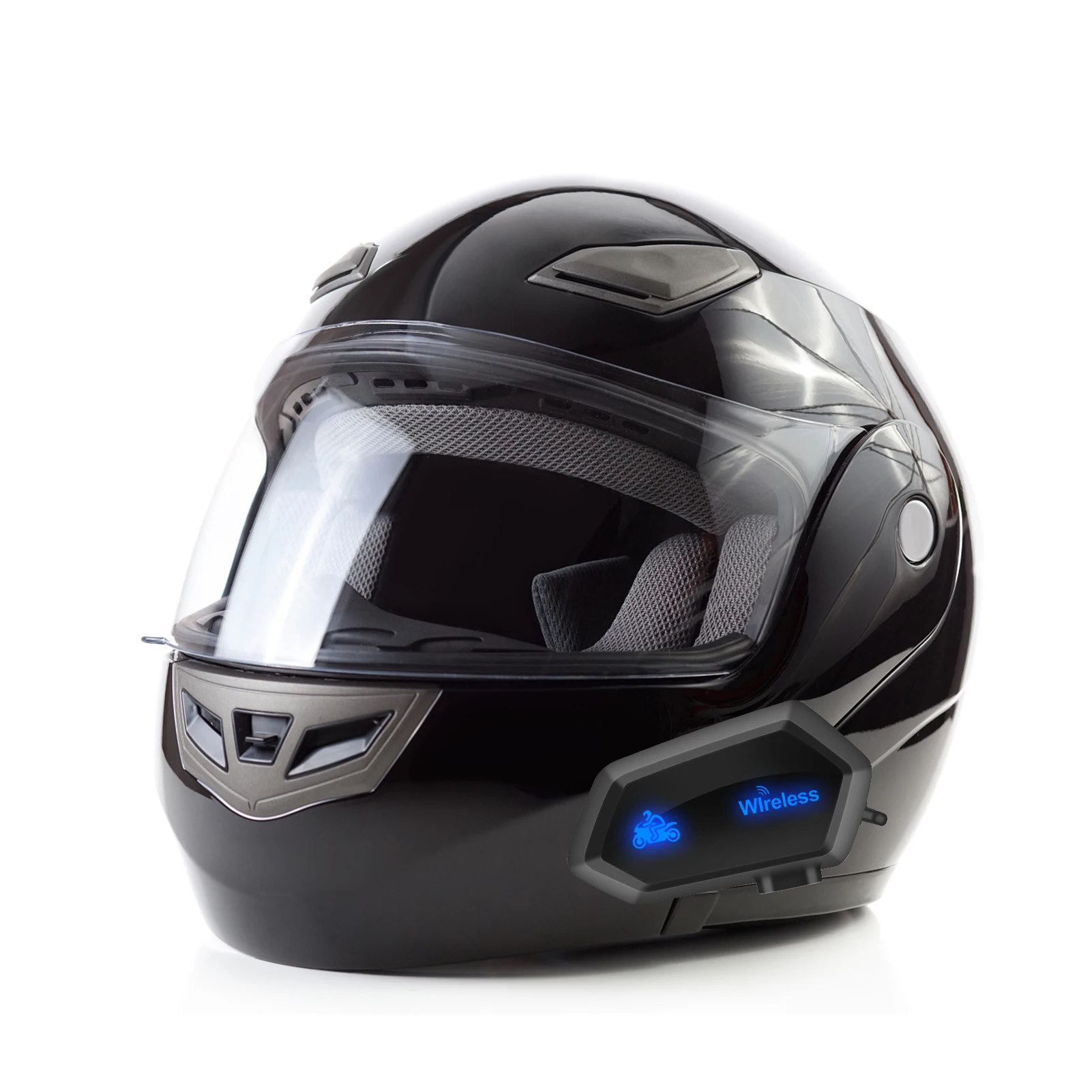 Motorcycle Blue-tooth Headset Helmets Blue-tooth Intercom Earphone With Noise-Cancellation Support Siri Waterproof Interphone
Motorcycle Blue-tooth Headset Helmets Blue-tooth Intercom Earphone With Noise-Cancellation Support Siri Waterproof Interphone