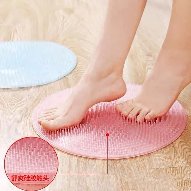 Bathroom Foot Massage Pad Exfoliating Foot Massager Shower Back Massage Brush Bathroom Suction Cup Anti-Slip Pad
Bathroom Foot Massage Pad Exfoliating Foot Massager Shower Back Massage Brush Bathroom Suction Cup Anti-Slip Pad