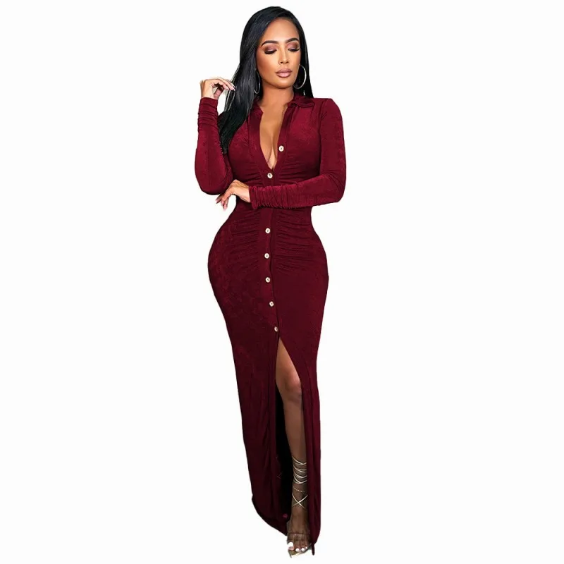 Женское бархатное платье макси с отложным воротником и длинным рукавом, драпированные халаты, Весенняя мода, новое однотонное велюровое эл...
Женское бархатное платье макси с отложным воротником и длинным рукавом, драпированные халаты, Весенняя мода, новое однотонное велюровое эл...