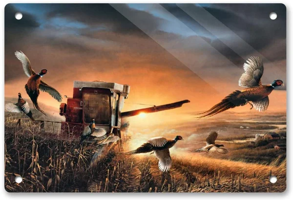 Autumn Evening Scenery Pheasants Farm Metal Tin Sign, Tin Poster, Wall Ornament Coffee Decor Art funny tin sign
Autumn Evening Scenery Pheasants Farm Metal Tin Sign, Tin Poster, Wall Ornament Coffee Decor Art funny tin sign