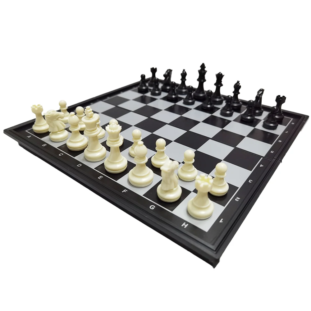 Large Magnetic Wooden Folding Chess Set Felted Game Board 10"x10" 32Pcs Interior Storage Adult Kids Gift Family Game Chess Board
Large Magnetic Wooden Folding Chess Set Felted Game Board 10"x10" 32Pcs Interior Storage Adult Kids Gift Family Game Chess Board
