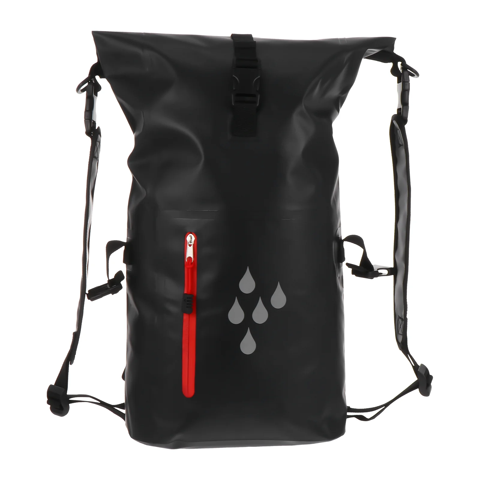25L Reflective Strip Waterproof Bag Portable Backpack Swimming Bag Beach Bag 
25L Reflective Strip Waterproof Bag Portable Backpack Swimming Bag Beach Bag