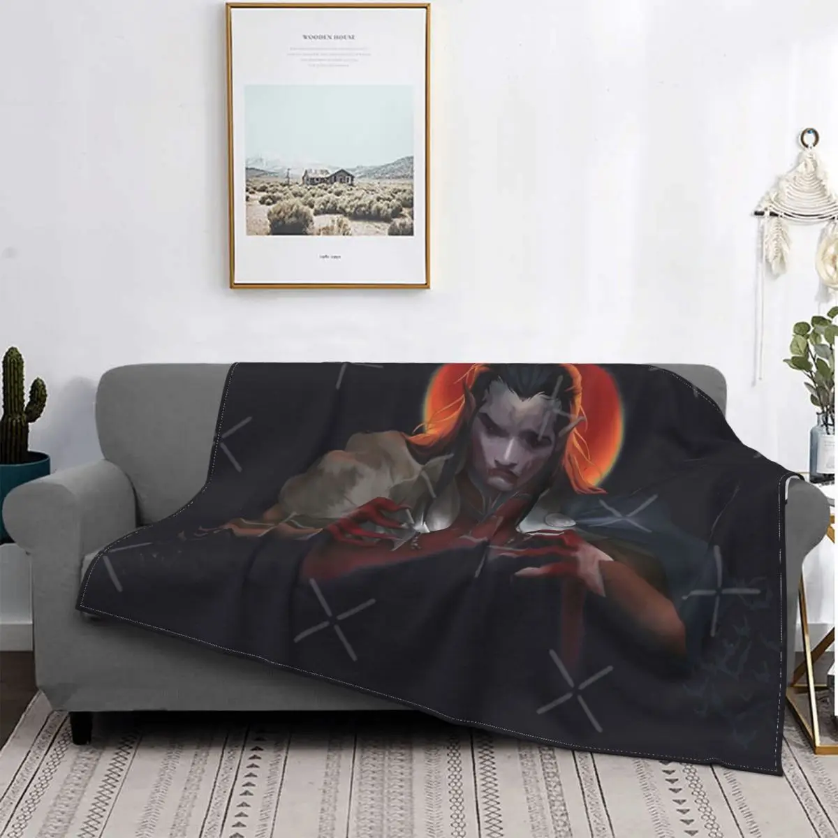 Lord Strahd Von Zarovich-Manta a quadros para cama, colcha para sofah, manta de muselina para cama
Lord Strahd Von Zarovich-Manta a quadros para cama, colcha para sofah, manta de muselina para cama