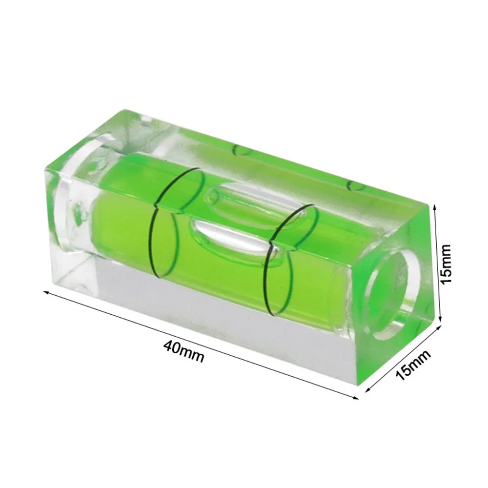 ABS Plastic Spirit Level Spirit Level 40*15*15mm 5/10pcs Bubble Green 40mm Leveling Leveller Mini Spirit Level Square
ABS Plastic Spirit Level Spirit Level 40*15*15mm 5/10pcs Bubble Green 40mm Leveling Leveller Mini Spirit Level Square