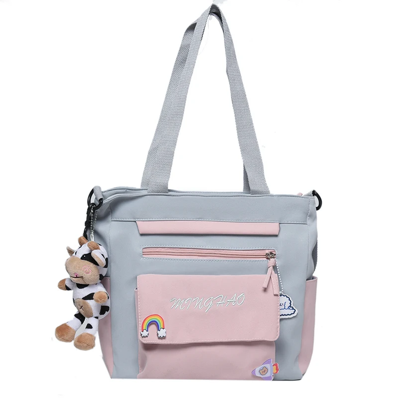 Large Capacity Canvas Bag Female College Students Shoulder Bag for Class Trendy New Commute Minimalist Versatile Crossbody Bag
Large Capacity Canvas Bag Female College Students Shoulder Bag for Class Trendy New Commute Minimalist Versatile Crossbody Bag