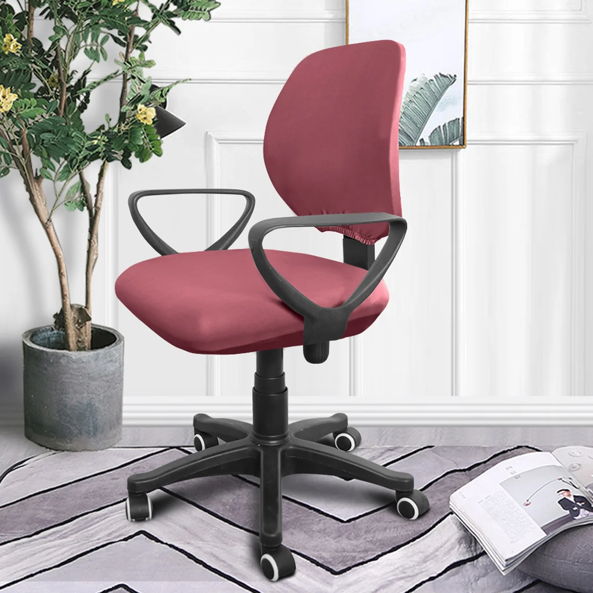 Chair Cover Covers Computer Office Slipcover Slipcovers Rotating Stretchy Elastic Cushion Washable Desk Removable Dining Case
Chair Cover Covers Computer Office Slipcover Slipcovers Rotating Stretchy Elastic Cushion Washable Desk Removable Dining Case