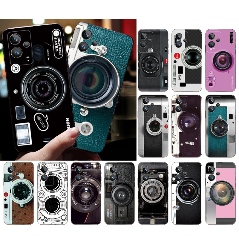 

Phone Case for OPPO Realme GT 2 Pro X2 Pro XT C25S 9 8 7 6 Pro 6i GT Master C3 C21 C21Y C11 X3 SuperZoom Camera