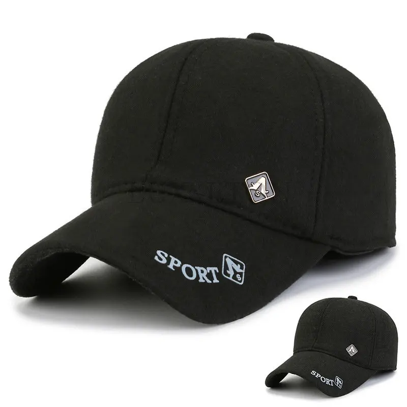 Winter Warm Plush Thickened Baseball Cap Men's Cold Proof Earmuffs Cap Bone Buckle Cap Truck Cap New Free of Freight
Winter Warm Plush Thickened Baseball Cap Men's Cold Proof Earmuffs Cap Bone Buckle Cap Truck Cap New Free of Freight