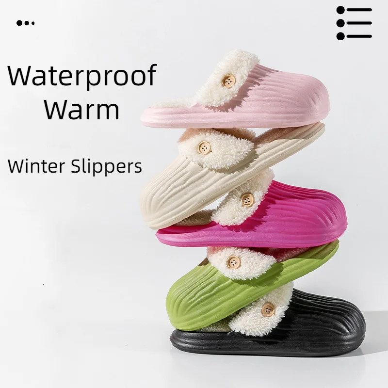 Мужские и женские зимние тапочки, водонепроницаемые теплые кроссовки без шнуровки, плюшевая домашняя обувь на толстой платформе, нескользящая обувь, 2023
Мужские и женские зимние тапочки, водонепроницаемые теплые кроссовки без шнуровки, плюшевая домашняя обувь на толстой платформе, нескользящая обувь, 2023