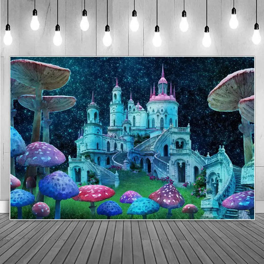 Girls Castle Birthday Decoration Photography Backdrops Sign Enchanted Garden Children's Party Backgrounds Photographic Portrait
Girls Castle Birthday Decoration Photography Backdrops Sign Enchanted Garden Children's Party Backgrounds Photographic Portrait