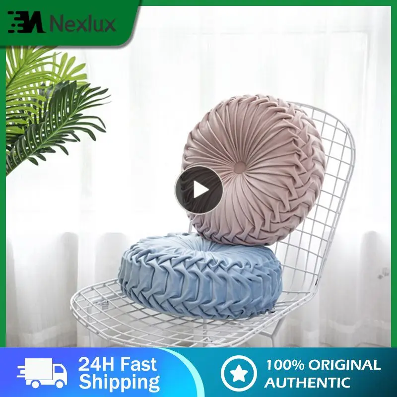 5/8/10PCS European Style Round Solid Color Cushion Pouf Throw Velvet Pleated Home Textile Soft Comfortable Sofa Pillow Back
5/8/10PCS European Style Round Solid Color Cushion Pouf Throw Velvet Pleated Home Textile Soft Comfortable Sofa Pillow Back