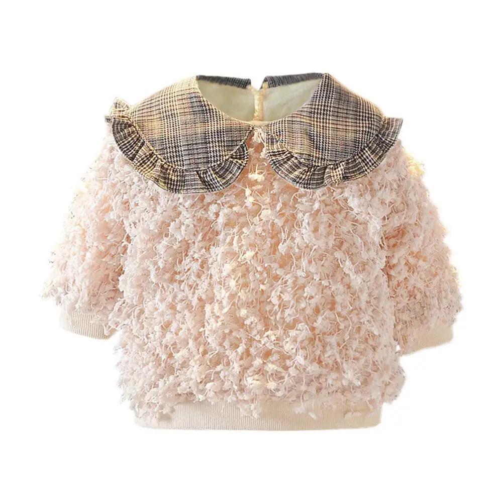 Baby Girl Kids Sweatershirt Comfort Soft Long-Sleeve Thicken Daily Leisure Clothes Korean Cute Patchwork Warm Tops
Baby Girl Kids Sweatershirt Comfort Soft Long-Sleeve Thicken Daily Leisure Clothes Korean Cute Patchwork Warm Tops