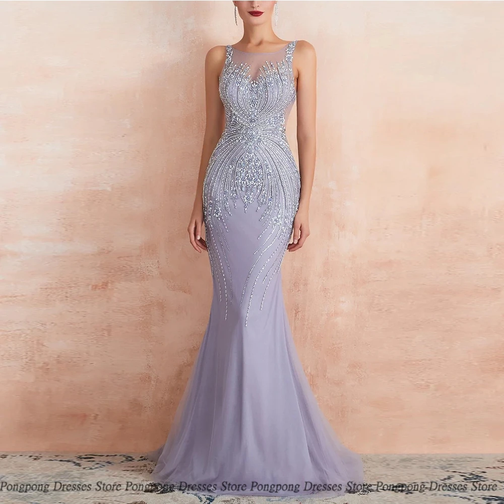Blue High Quality Mermaid Evening Dresses Applique Open Back Sleeveless Paillette Party Glitter Women Dress Vestidos De Fies
Blue High Quality Mermaid Evening Dresses Applique Open Back Sleeveless Paillette Party Glitter Women Dress Vestidos De Fies