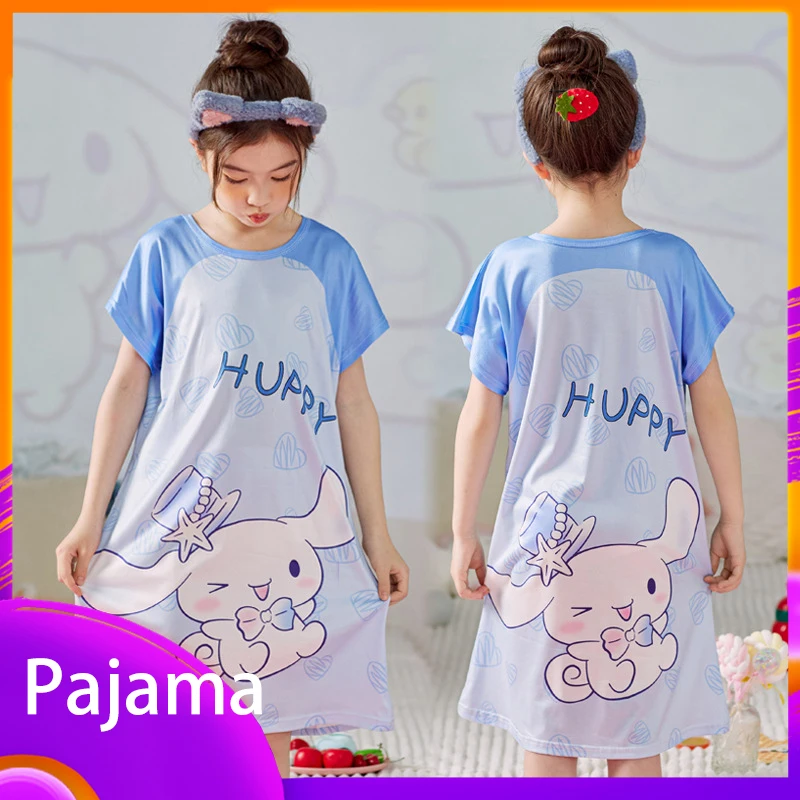 Аниме Cinnamoroll Kuromi Mymelody пижамы Ночная рубашка детская ночная рубашка Kawaii Милая платье с коротким рукавом Одежда для девочек подарок на Рождество
Аниме Cinnamoroll Kuromi Mymelody пижамы Ночная рубашка детская ночная рубашка Kawaii Милая платье с коротким рукавом Одежда для девочек подарок на Рождество