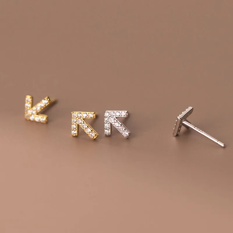 HMES Real 925 Sterling Silver Fashion Arrow Charm Stud Earrings for Women Couple Wedding Party Exquisite Earring Jewelry Gifts
HMES Real 925 Sterling Silver Fashion Arrow Charm Stud Earrings for Women Couple Wedding Party Exquisite Earring Jewelry Gifts