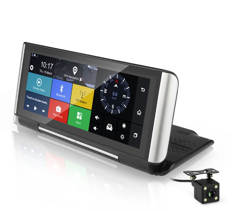 7" Inch Console 3G 4G Network Android HD1080p Car Recorder With GPS Navigation ADAS Dash Camera
7" Inch Console 3G 4G Network Android HD1080p Car Recorder With GPS Navigation ADAS Dash Camera