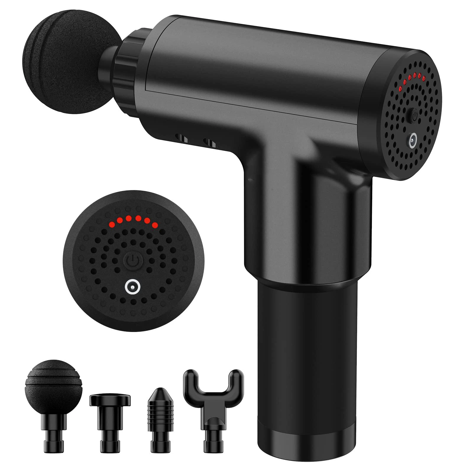 Портативный перкуссионный массажный пистолет для мышц, массажный пистолет для глубоких тканей, тихий массажер для облегчения боли в поясни...
Портативный перкуссионный массажный пистолет для мышц, массажный пистолет для глубоких тканей, тихий массажер для облегчения боли в поясни...