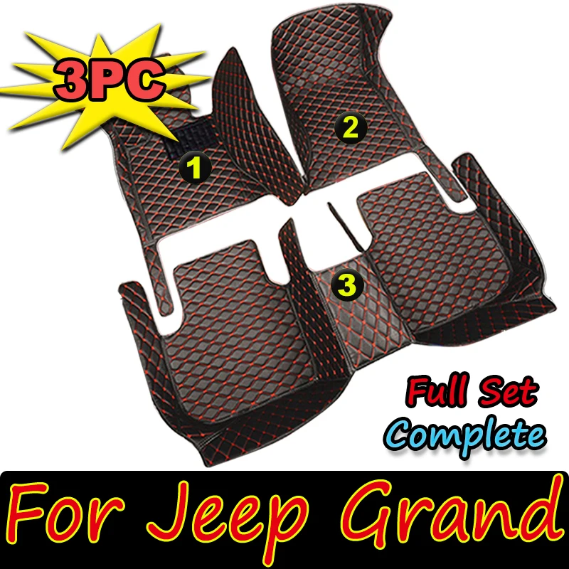 

Автомобильные коврики для Jeep Grand Cherokee WK WK2 2011-2018 2012, автомобильные накладки на ножки под заказ, автомобильный коврик, крышка, аксессуары для интерьера