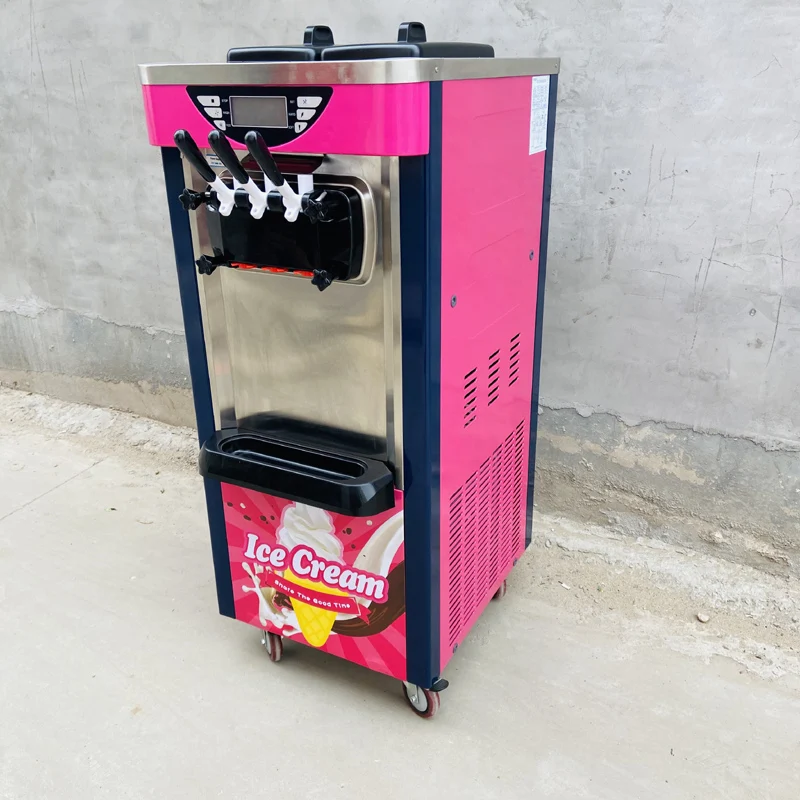 Commercial Soft Ice Cream Machine Yogurt Machine 2100W 3 Flavors Sweet Cones Ice Cream Maker
Commercial Soft Ice Cream Machine Yogurt Machine 2100W 3 Flavors Sweet Cones Ice Cream Maker