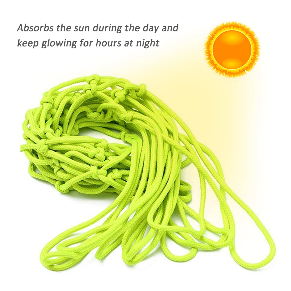 5 Pcs Nightlight Basketball Hoop Net Nylon Glowing Basketball Rim Net 12 Hooks Standard Size Luminous Basketball Net Sports Gear
5 Pcs Nightlight Basketball Hoop Net Nylon Glowing Basketball Rim Net 12 Hooks Standard Size Luminous Basketball Net Sports Gear