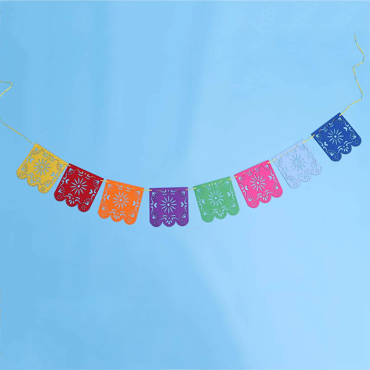 1Pc Square Large Flower Multi-Colored Felt Papel Picado Banner for Thanksgiving Wedding Mothers Day Birthday
1Pc Square Large Flower Multi-Colored Felt Papel Picado Banner for Thanksgiving Wedding Mothers Day Birthday