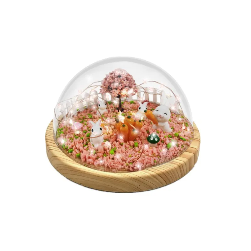 DIY Children Toys Rabbit Lamp USB Plug-In Creative Cartoon Girls Birthday Gifts Gifts Cute Night Lamp Desktop Decorations
DIY Children Toys Rabbit Lamp USB Plug-In Creative Cartoon Girls Birthday Gifts Gifts Cute Night Lamp Desktop Decorations