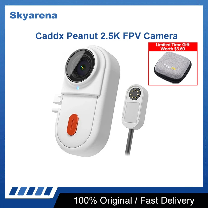 В наличии Caddx Peanut 2 5 K FPV экшн-камера с Wi-Fi 30 минут записи магнитная для
