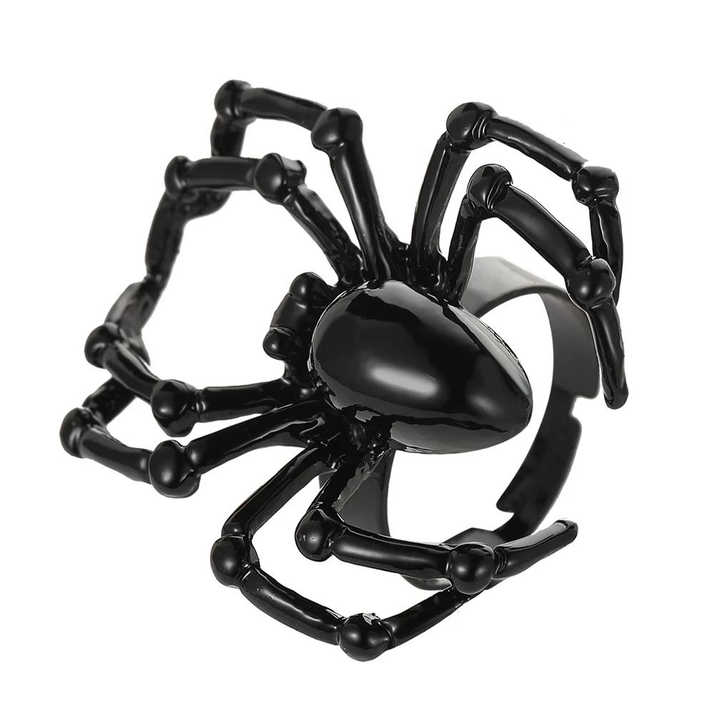 New Luxury Gothic Punk Style Simulation Animal Spider Finger Ring for Women Men Adjustable Ring Funny Halloween Accessories Gift
New Luxury Gothic Punk Style Simulation Animal Spider Finger Ring for Women Men Adjustable Ring Funny Halloween Accessories Gift
