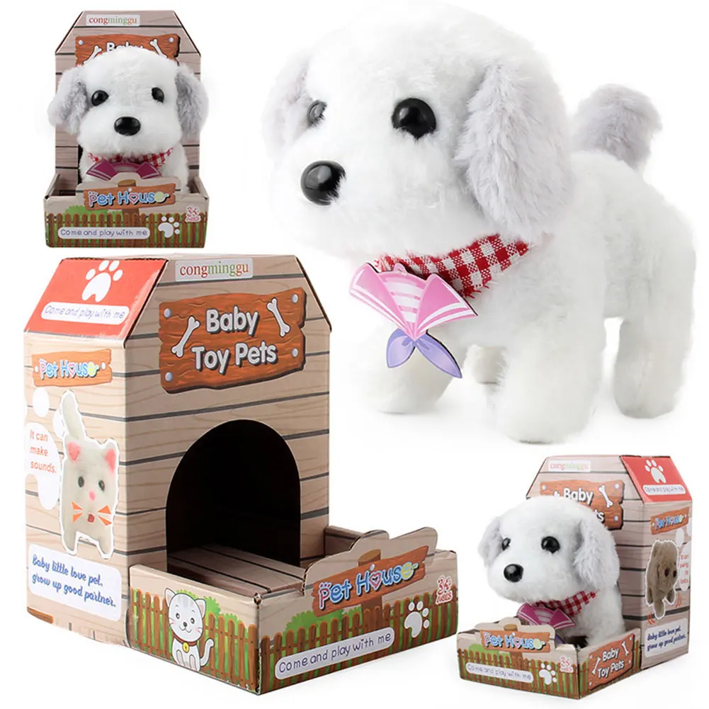 Walking Barking Cute Puppy Pet Dog Toy Plush Electronic Toys Cute Robot Dog Christmas Birthday Gift For 3 Year Old Boys Girls
Walking Barking Cute Puppy Pet Dog Toy Plush Electronic Toys Cute Robot Dog Christmas Birthday Gift For 3 Year Old Boys Girls