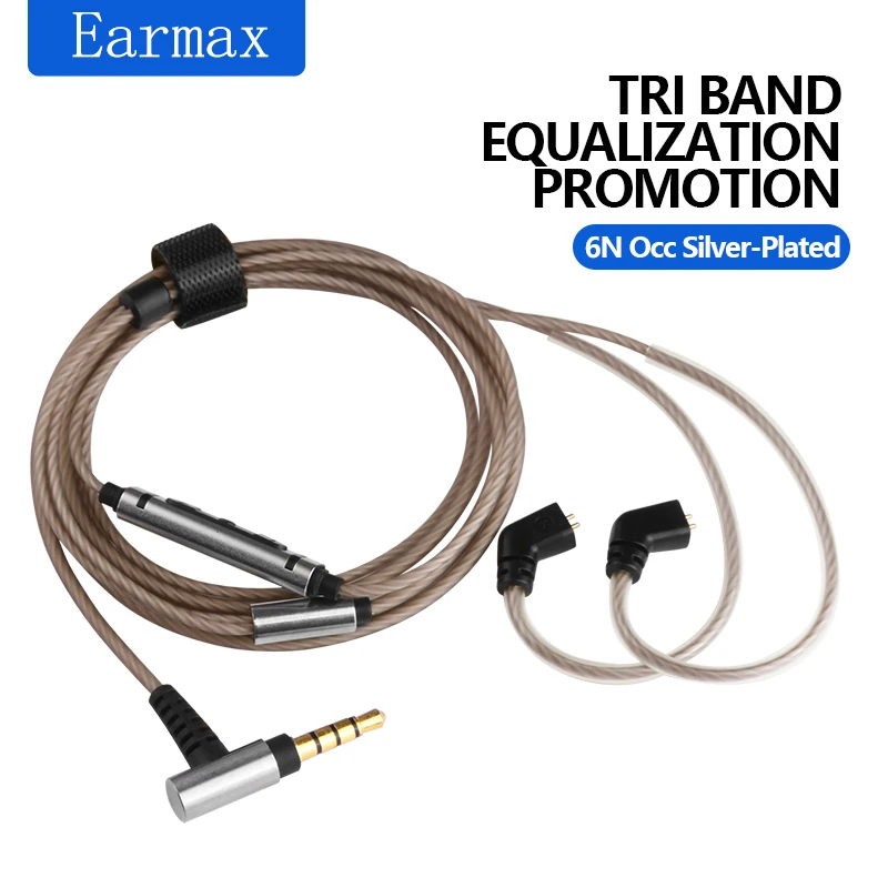 For STM ST1 V90S VX BA5 TINHIFI CA16 C10PRO T1PLUS TRN BA8 Replaceable Silver Plated Headphone Cable 0.78 2 Pin QDC Connector
For STM ST1 V90S VX BA5 TINHIFI CA16 C10PRO T1PLUS TRN BA8 Replaceable Silver Plated Headphone Cable 0.78 2 Pin QDC Connector