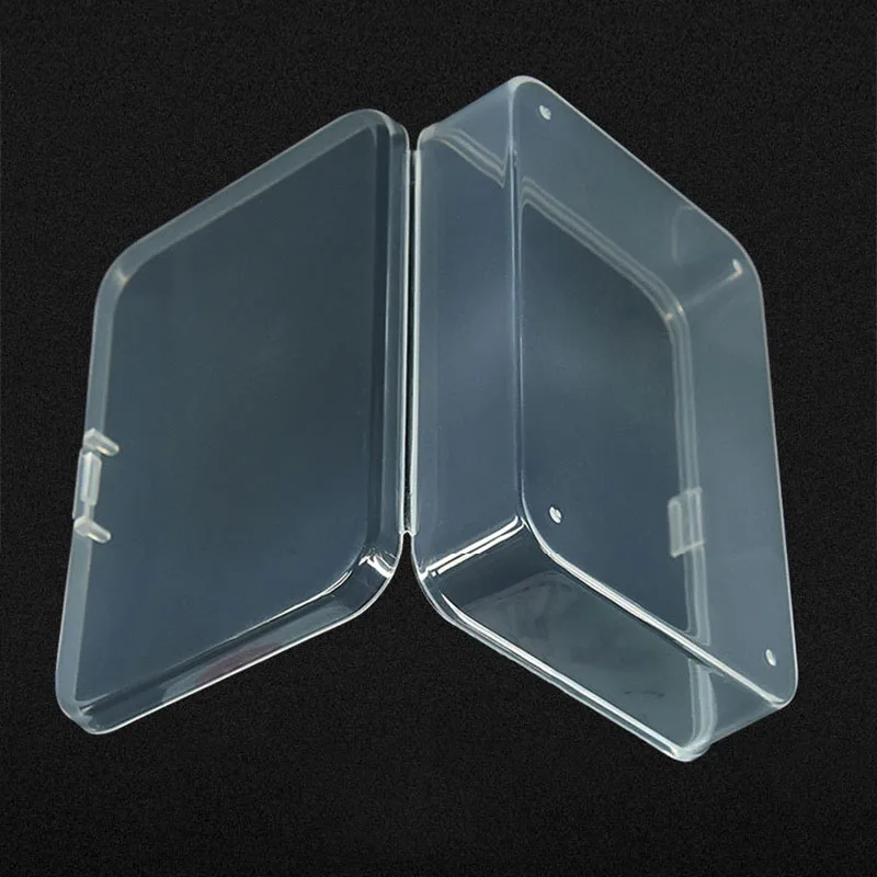 5PCS Plastic Boxes ID Card Jewelry Packaging Component Receiving Box Clear Lidded Small Plastic Box For Trifles Parts Tools
5PCS Plastic Boxes ID Card Jewelry Packaging Component Receiving Box Clear Lidded Small Plastic Box For Trifles Parts Tools